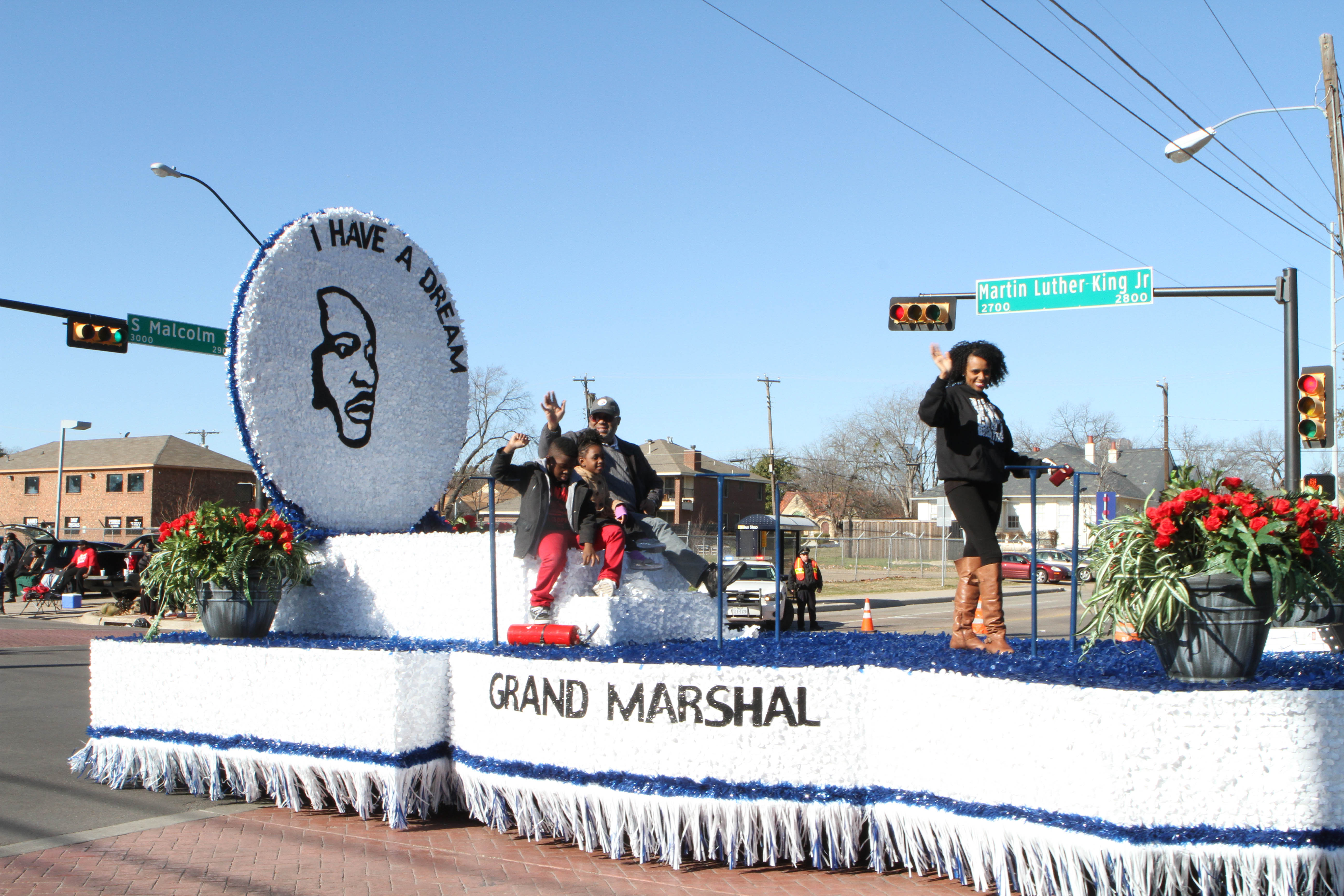 Grand Marshal for Dallas, Texas MLK Weekend Parade Rahiel Tesfamariam