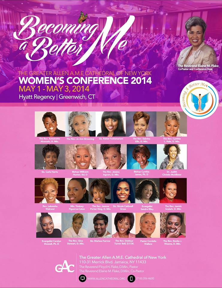 May 1-3 Allen AME Women's Conference 2014 - Rahiel Tesfamariam